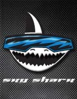 H&O × TheArth SC WING TOP SHARK 50 Sky Shark 7PT — Fly Market Kitemaking Supply